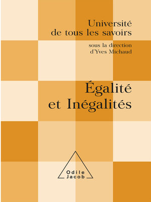 cover image of Égalité et inégalités